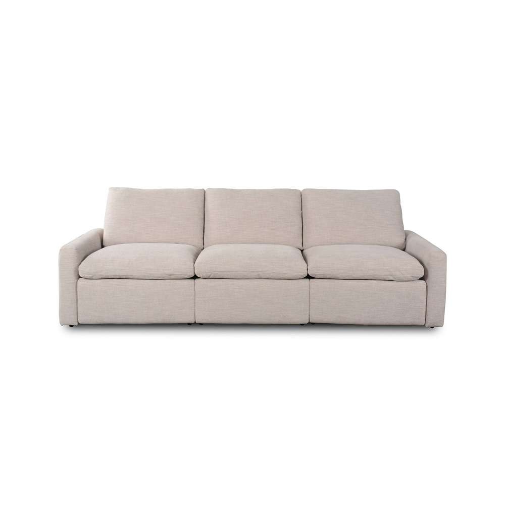 Four Hands - Tillery Power Recliner 3-Piece Sectional - Laken Stone - 238975-003 veiw 2