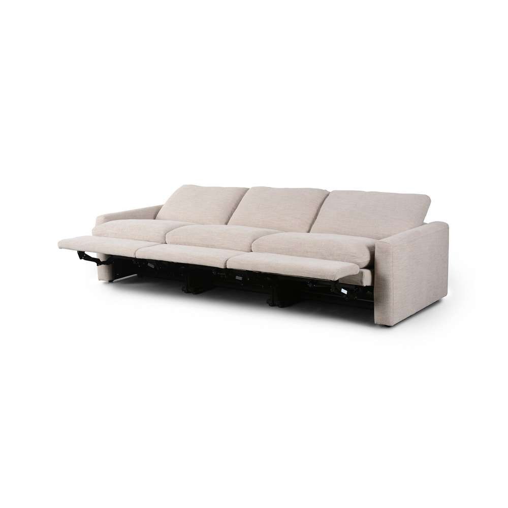 Four Hands - Tillery Power Recliner 3-Piece Sectional - Laken Stone - 238975-003 veiw 4