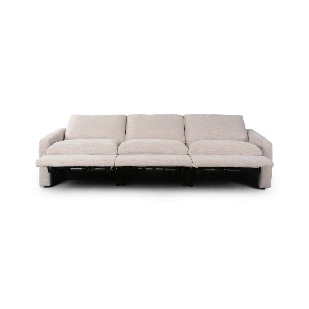 Four Hands - Tillery Power Recliner 3-Piece Sectional - Laken Stone - 238975-003 veiw 5