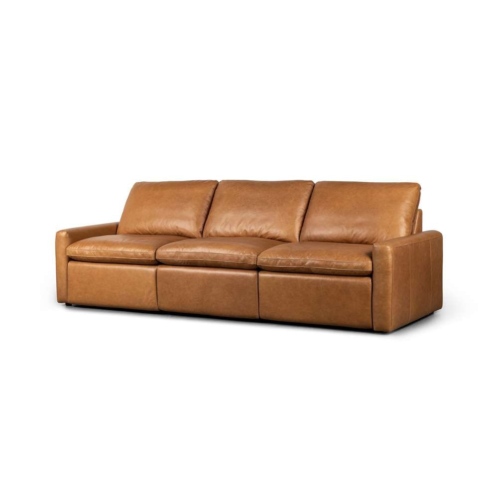 Four Hands - Tillery Power Recliner 3-Piece Sectional - Sonoma Butterscotch - 238975-002 veiw 1