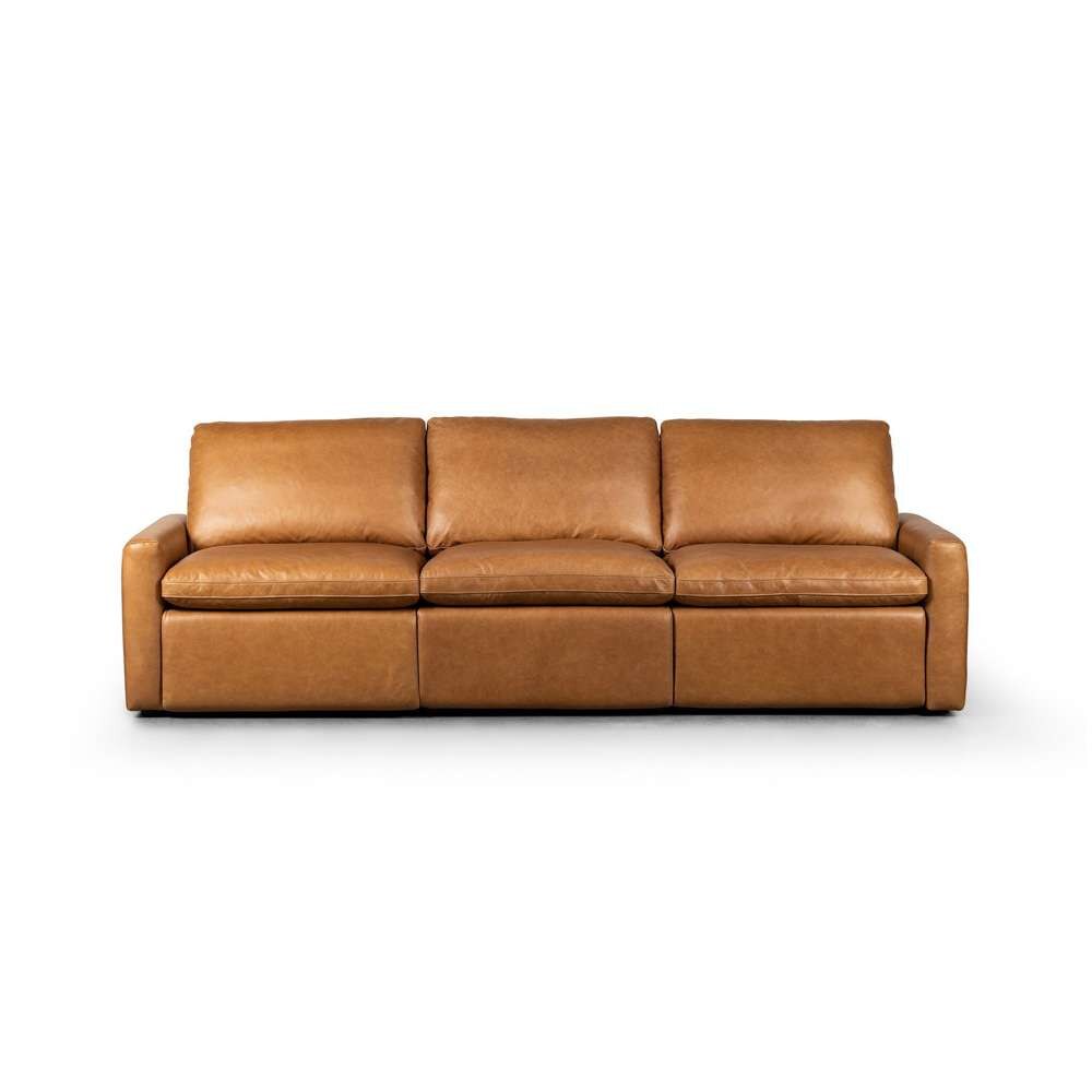 Four Hands - Tillery Power Recliner 3-Piece Sectional - Sonoma Butterscotch - 238975-002 veiw 4