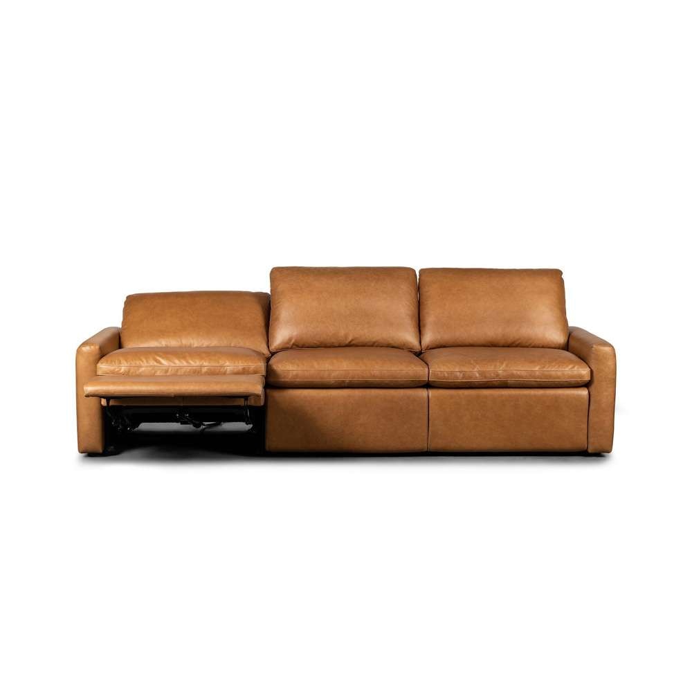 Four Hands - Tillery Power Recliner 3-Piece Sectional - Sonoma Butterscotch - 238975-002 veiw 6