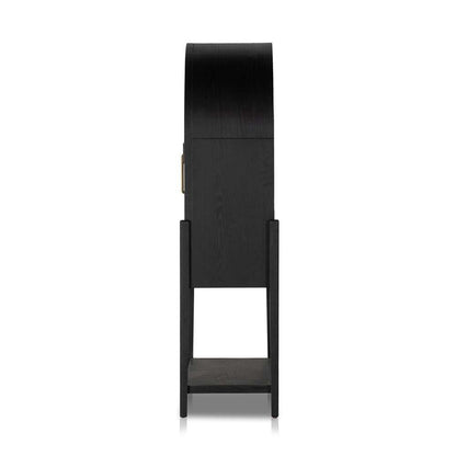 Four Hands - Tolle Bar Cabinet - Drifted Matte Black - 234848-001 veiw 9
