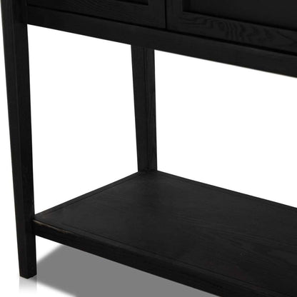 Four Hands - Tolle Bar Cabinet - Drifted Matte Black - 234848-001 veiw 13