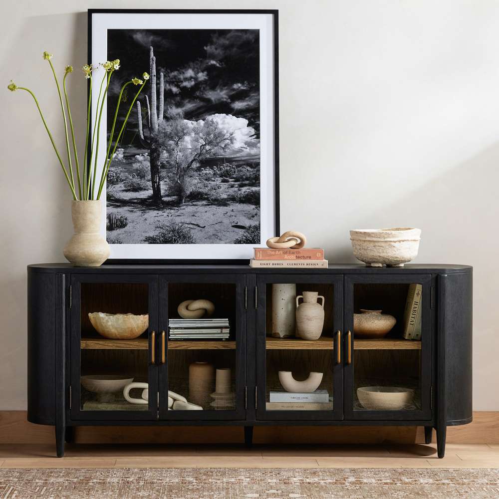 Four Hands - Tolle Sideboard - Drifted Matte Black - 234883-001 veiw 4