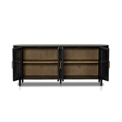 Four Hands - Tolle Sideboard - Drifted Matte Black - 234883-001 veiw 6