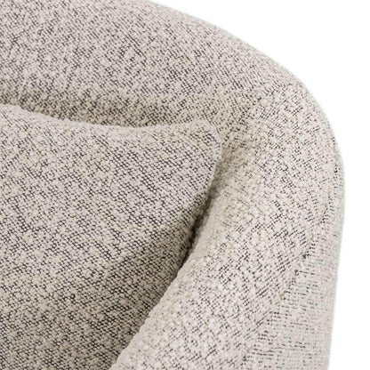 Four Hands - Topanga Swivel Chair - Knoll Domino - 106008-009 veiw 8