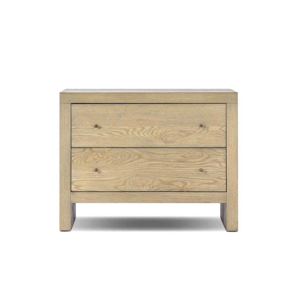 Four Hands - Torrington Charging Nightstand - Sandy Oak Resawn - 238222-002 view 1