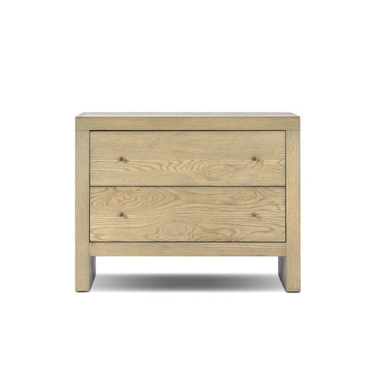 Four Hands - Torrington Charging Nightstand - Sandy Oak Resawn - 238222-002 view 1