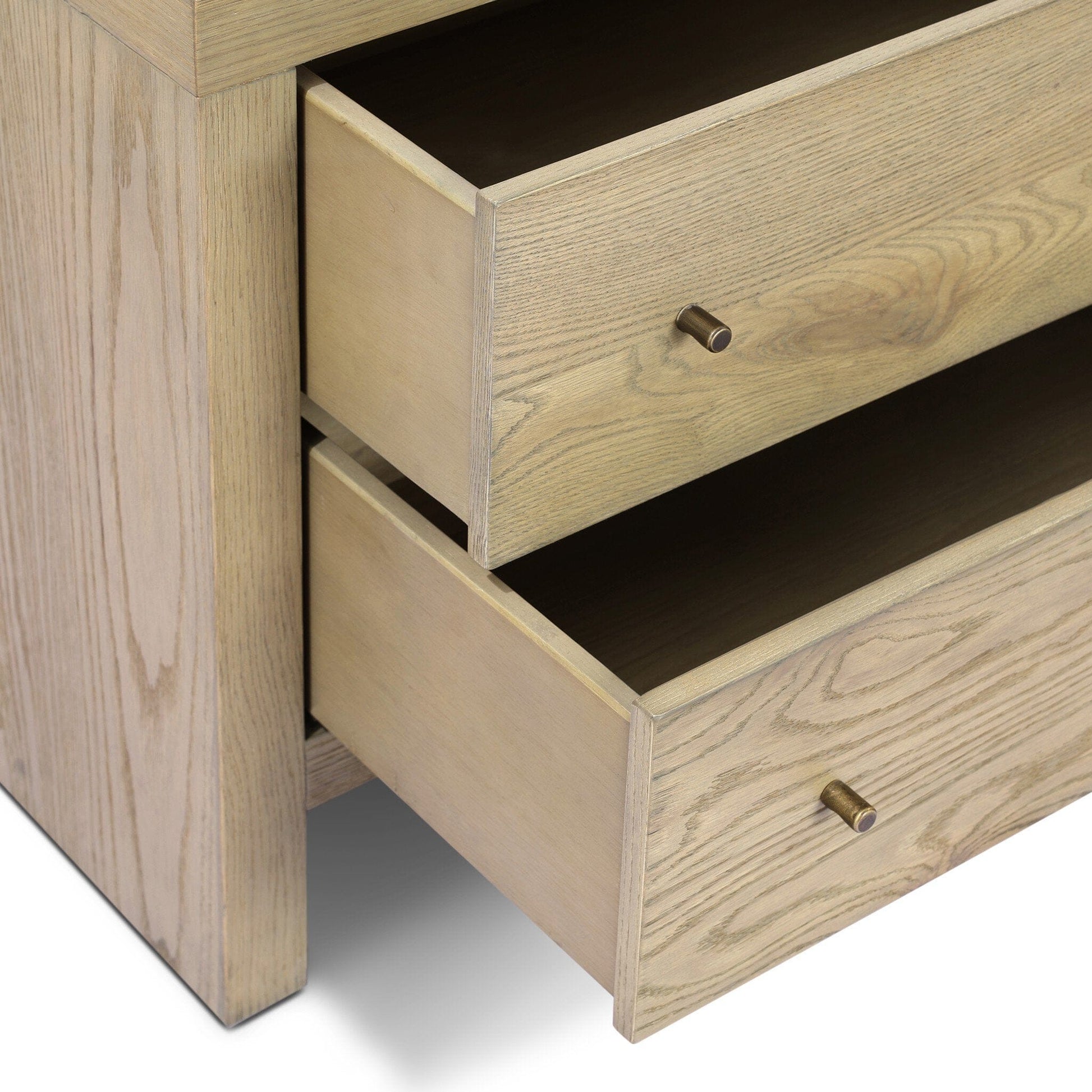 Four Hands - Torrington Charging Nightstand - Sandy Oak Resawn - 238222-002 view 6