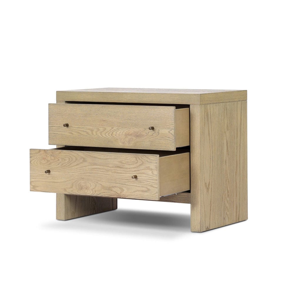 Four Hands - Torrington Charging Nightstand - Sandy Oak Resawn - 238222-002 view 8