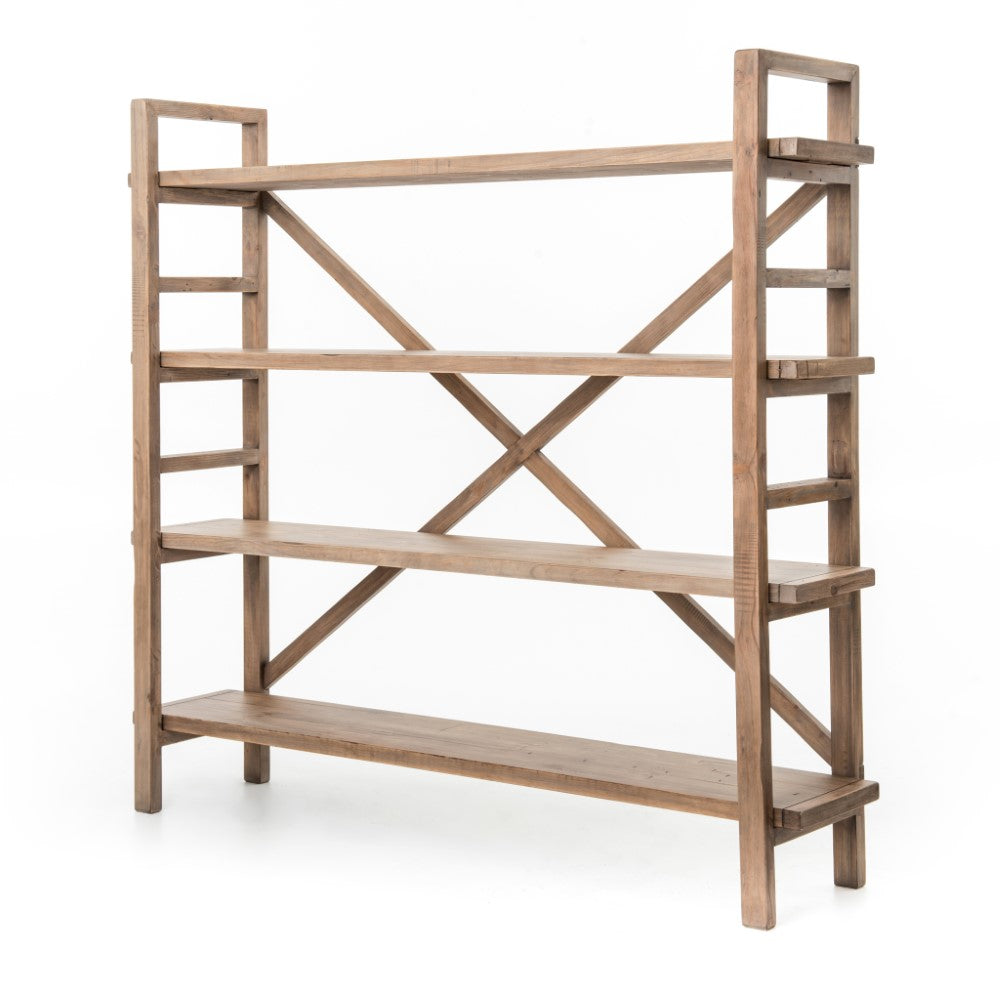 Four Hands - Toscana Large Bookshelf - Sundried Wheat - VTSA-04-10 veiw 1