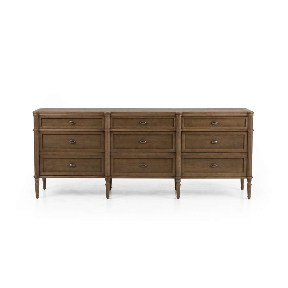 Four Hands - Toulouse 9 Drawer Dresser - Toasted Oak - 232860-001 veiw 3