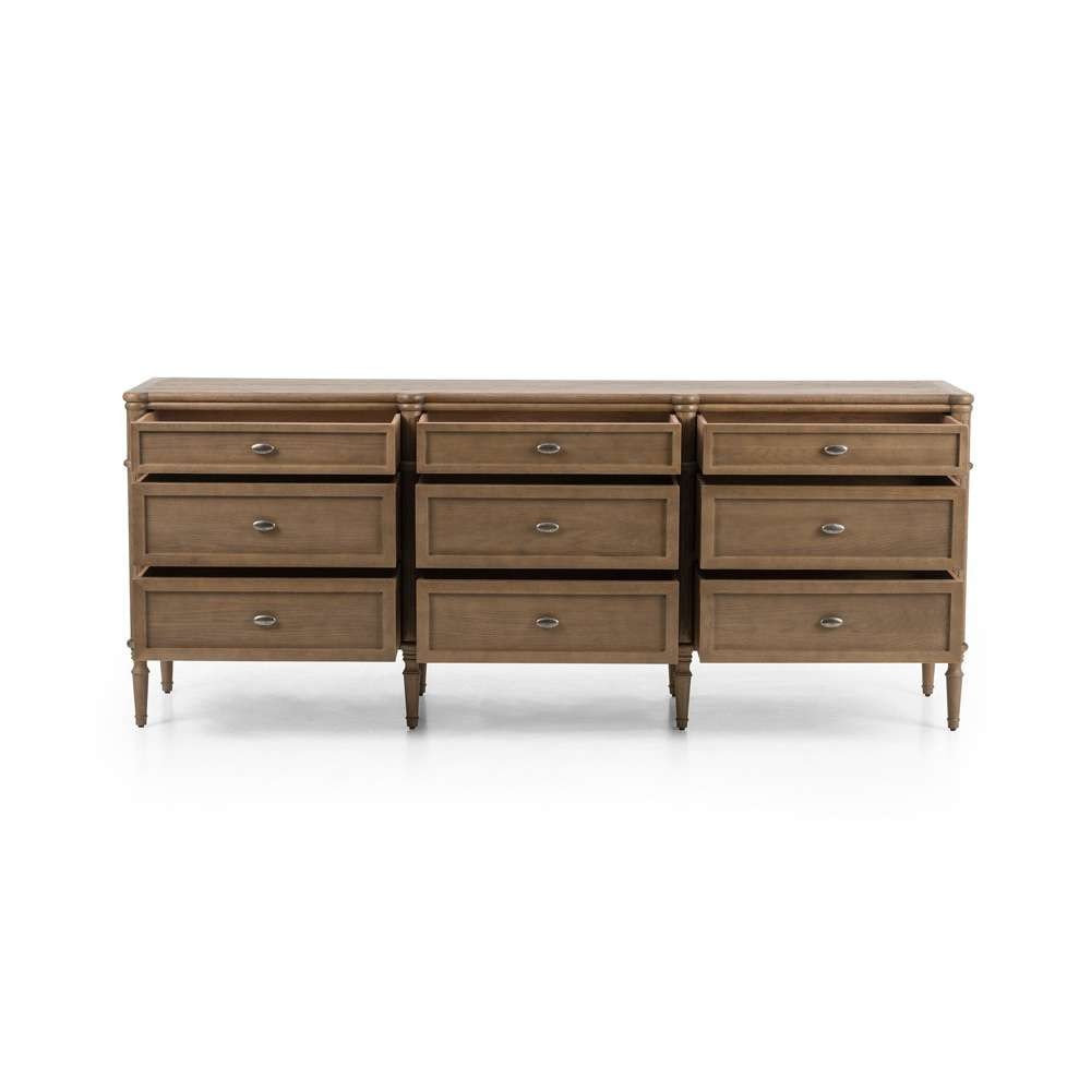 Four Hands - Toulouse 9 Drawer Dresser - Toasted Oak - 232860-001 veiw 6