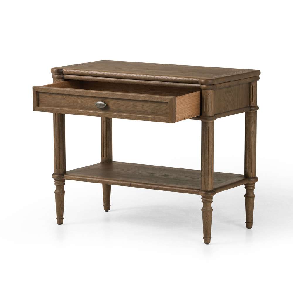 Four Hands - Toulouse Nightstand - Toasted Oak Veneer - 231968-001 veiw 6
