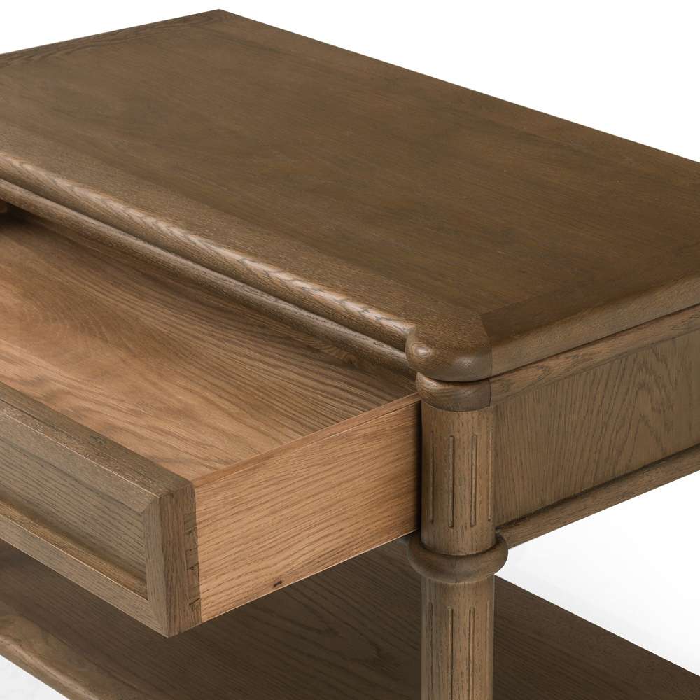 Four Hands - Toulouse Nightstand - Toasted Oak Veneer - 231968-001 veiw 9