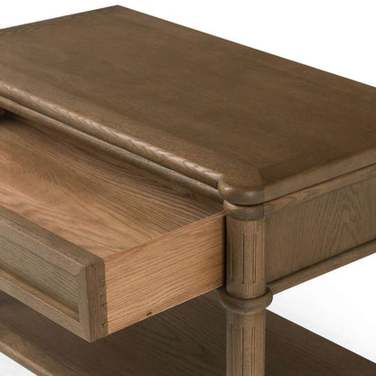 Four Hands - Toulouse Nightstand - Toasted Oak Veneer - 231968-001 veiw 9