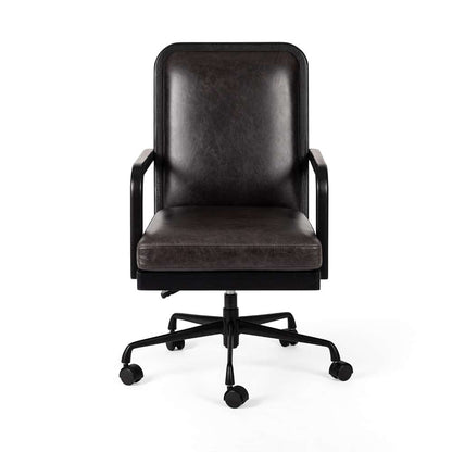 Four Hands - Townsend - Lacey Desk Chair-Brushed Ebony - 234108-003 veiw 7