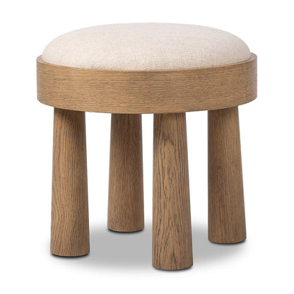 Four Hands - Townsend - Louise Accent Stool - Thames Cream - 241017-005_CLOSEOUT view 1