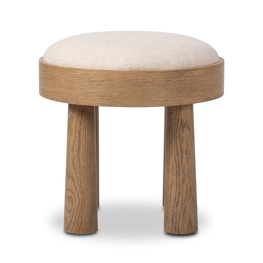Four Hands - Townsend - Louise Accent Stool - Thames Cream - 241017-005_CLOSEOUT view 2