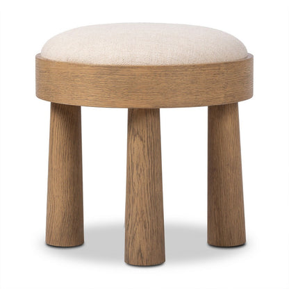 Four Hands - Townsend - Louise Accent Stool - Thames Cream - 241017-005_CLOSEOUT view 3