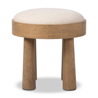 Four Hands - Townsend - Louise Accent Stool - Thames Cream - 241017-005_CLOSEOUT view 4