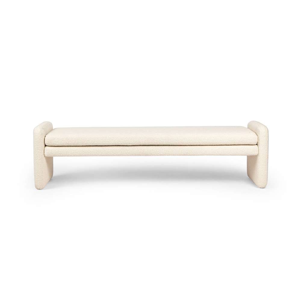 Four Hands - Townsend - Serena Accent Bench - Durham Cream - 239676-001 veiw 1