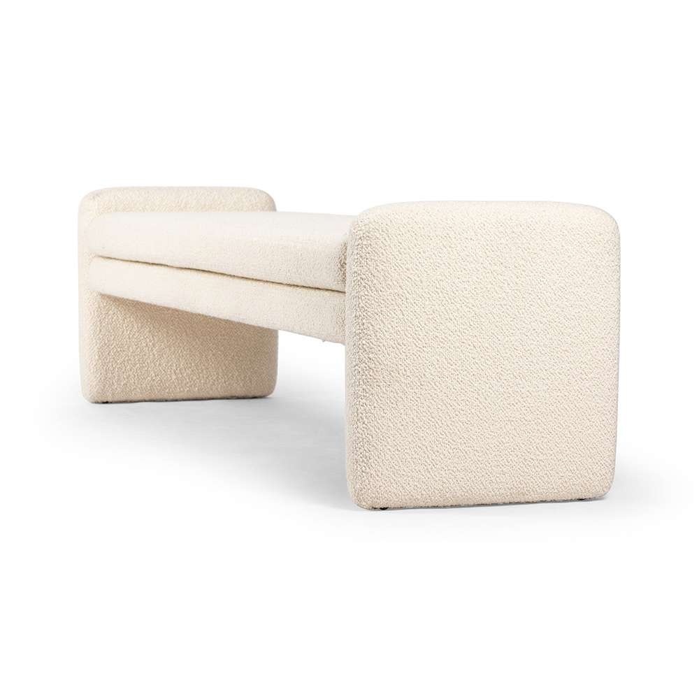 Four Hands - Townsend - Serena Accent Bench - Durham Cream - 239676-001 veiw 2