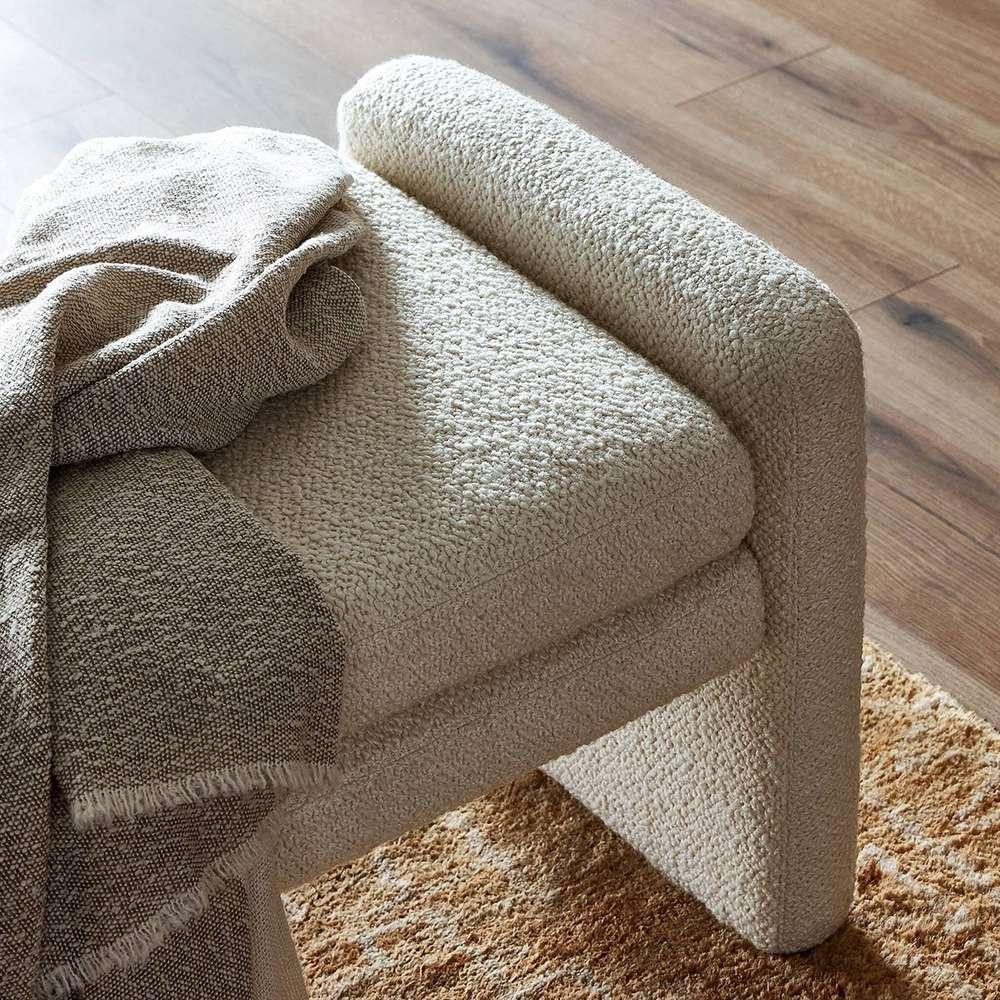 Four Hands - Townsend - Serena Accent Bench - Durham Cream - 239676-001 veiw 8