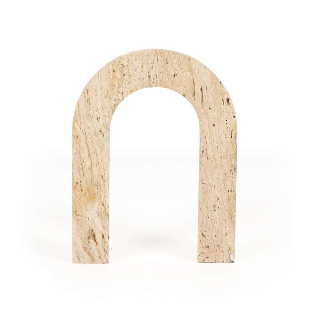 Four Hands - Travertine Arches - White Travertine - 227676-001 veiw 3