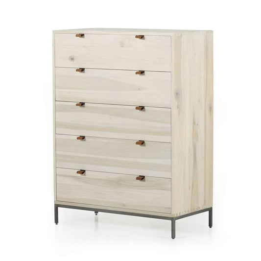 Four Hands - Trey 5 Drawer Dresser - Dove Poplar - 108604-006 veiw 1