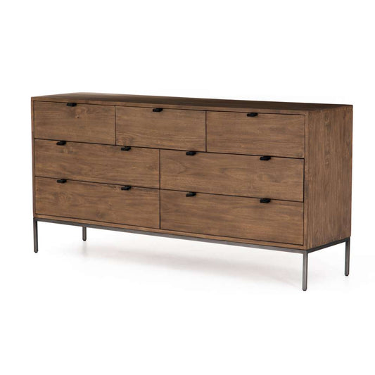 Four Hands - Trey 7 Drawer Dresser - Auburn Poplar - 108603-004 veiw 1