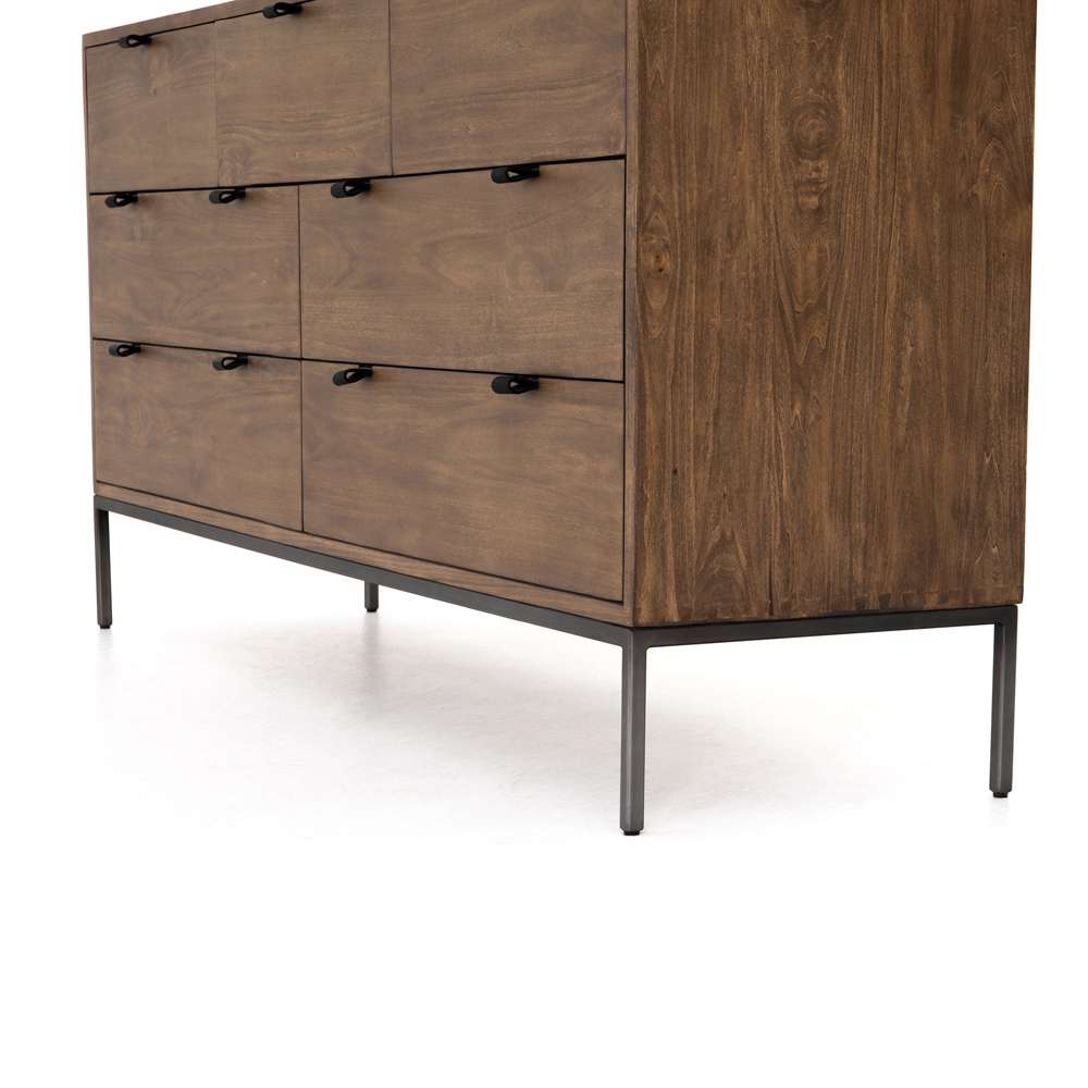 Four Hands - Trey 7 Drawer Dresser - Auburn Poplar - 108603-004 veiw 3