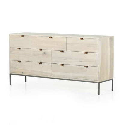 Four Hands - Trey 7 Drawer Dresser - Dove Poplar - 108603-006 veiw 1
