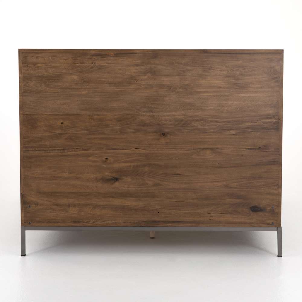 Four Hands - Trey Bed - Auburn Poplar - Queen - 109337-001 veiw 2