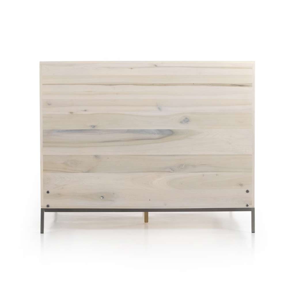 Four Hands - Trey Bed - Dove Poplar - King - 109337-005 veiw 2