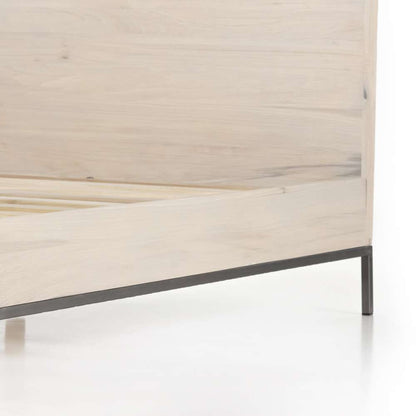 Four Hands - Trey Bed - Dove Poplar - King - 109337-005 veiw 3