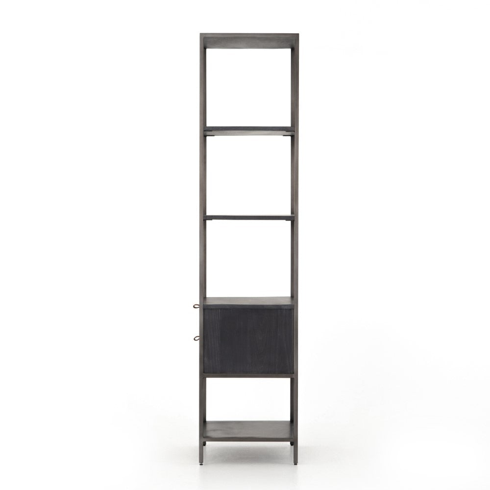 Four Hands - Trey Bookshelf-Black Wash Poplar - UFUL-032A veiw 4