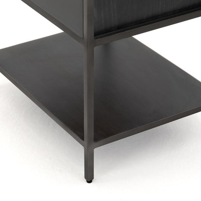 Four Hands - Trey Bookshelf-Black Wash Poplar - UFUL-032A veiw 6