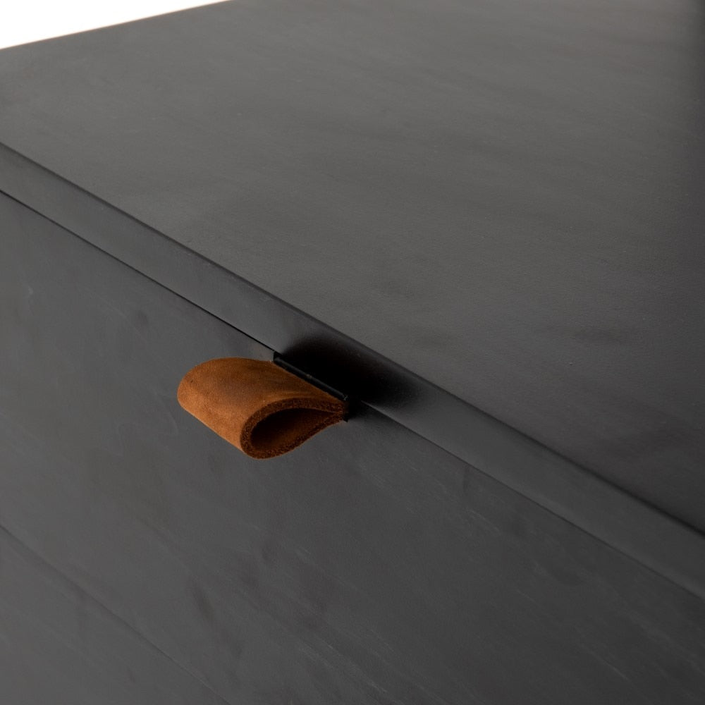 Four Hands - Trey Bookshelf-Black Wash Poplar - UFUL-032A veiw 8