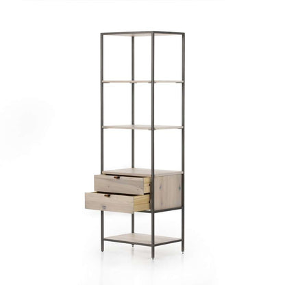 Four Hands - Trey Bookshelf - Natural Iron - 107316-006 veiw 4