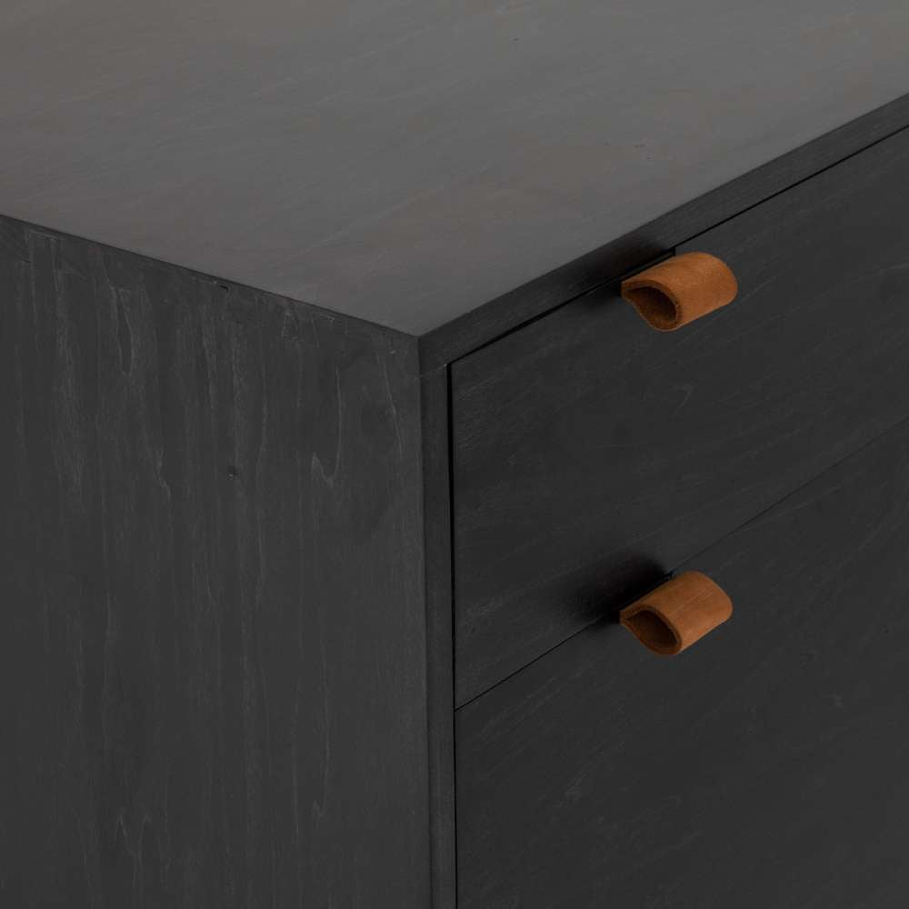 Four Hands - Trey Desk System - Black Wash Poplar - 107322-004 veiw 11