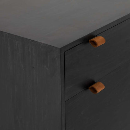 Four Hands - Trey Desk System - Black Wash Poplar - 107322-004 veiw 11