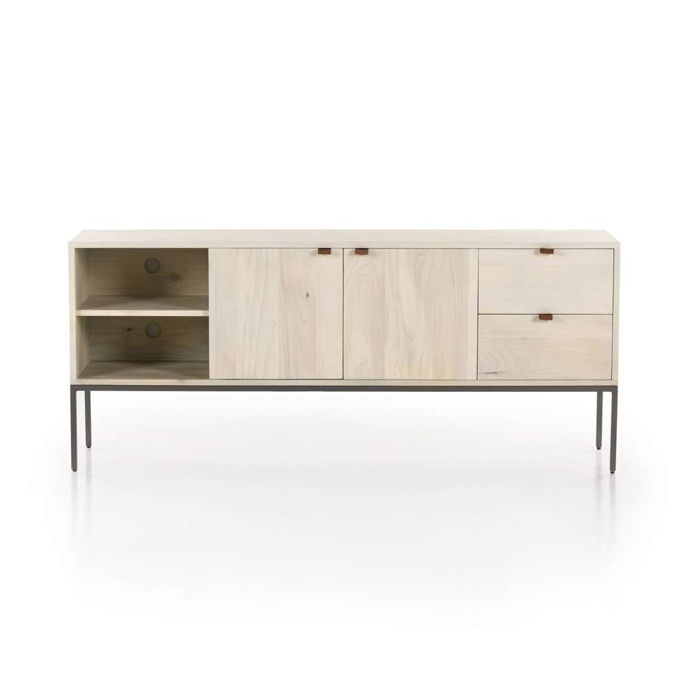 Four Hands - Trey Media Console - Dove Poplar - 107315-005 veiw 2