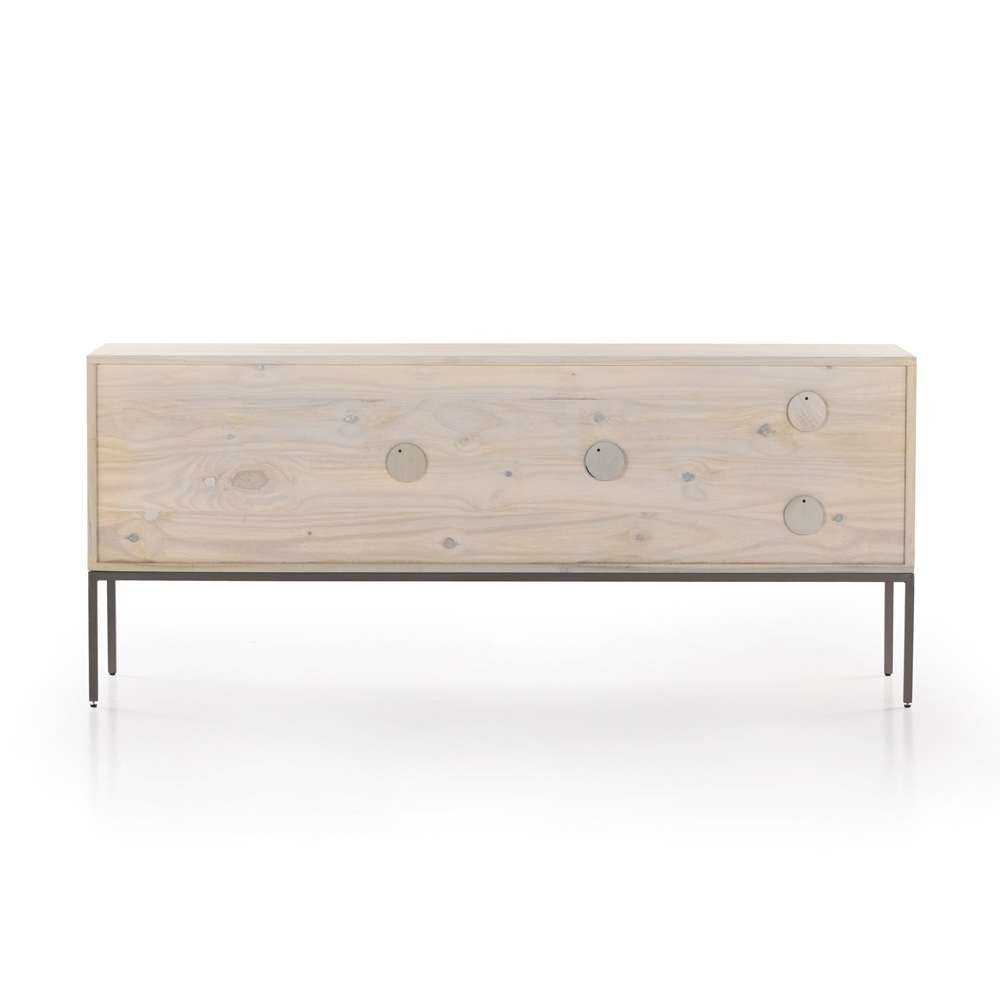 Four Hands - Trey Media Console - Dove Poplar - 107315-005 veiw 3