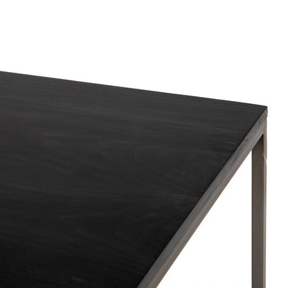 Four Hands - Trey Modular Corner Desk-Black Wash Popl - UFUL-036A veiw 5