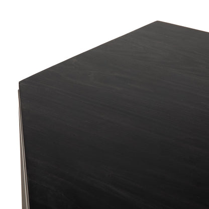 Four Hands - Trey Modular Corner Desk-Black Wash Popl - UFUL-036A veiw 6