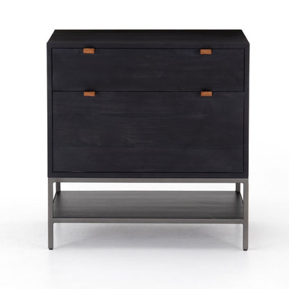 Four Hands - Trey Modular Filing Cabinet-Black Wash P - 107318-006 veiw 3