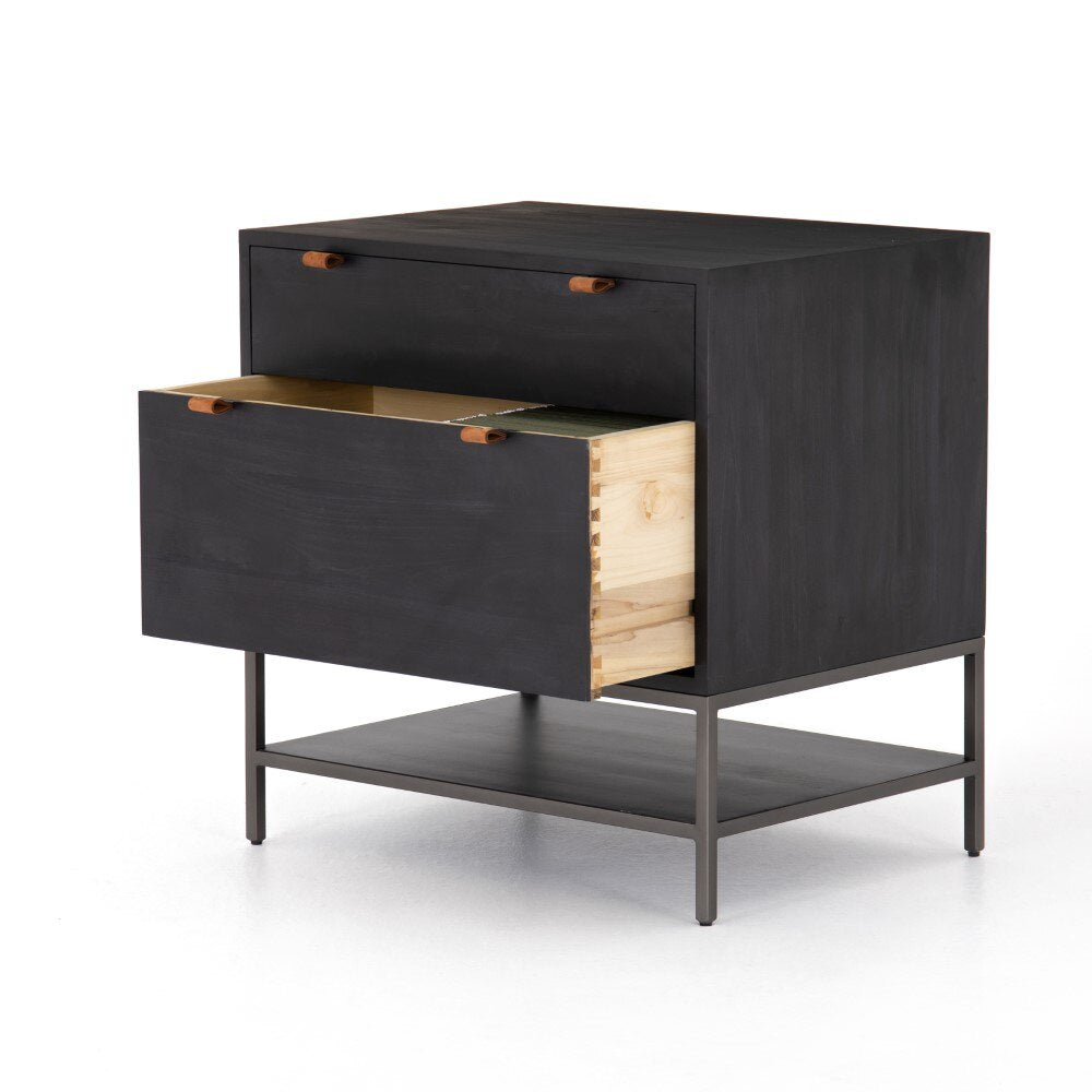 Four Hands - Trey Modular Filing Cabinet-Black Wash P - 107318-006 veiw 4