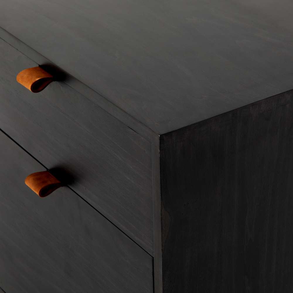 Four Hands - Trey Modular Filing Credenza - Black Wash - UFUL-035A veiw 4